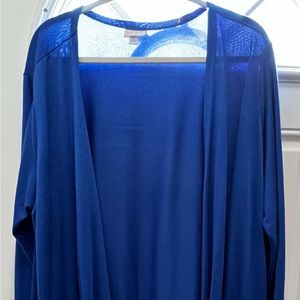 Lularoe Caroline Blue XL